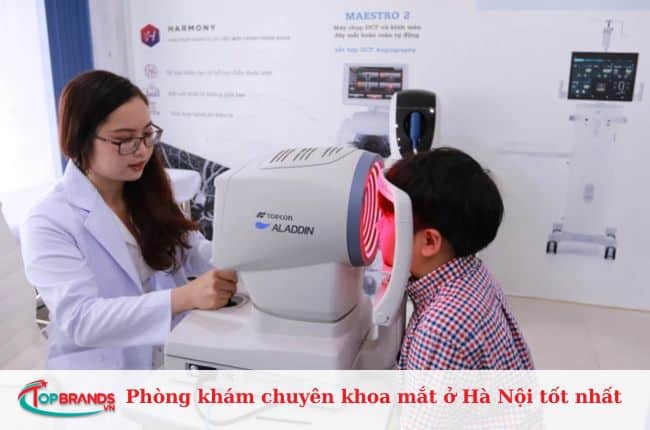 Phòng khám mắt kỹ thuật cao tại Hệ thống Bệnh viện Mắt HITEC