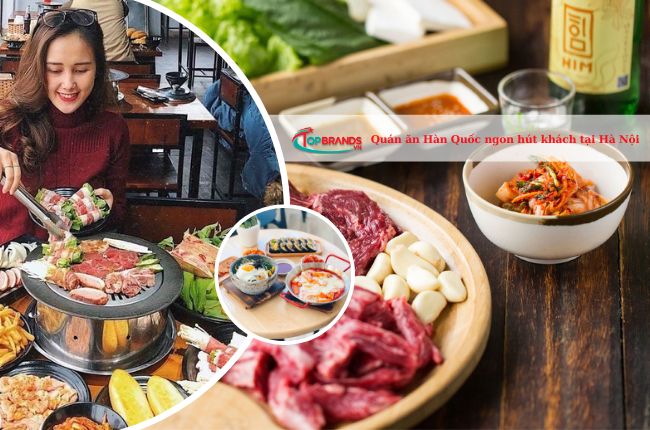 Quán ăn Hàn Quốc ngon hút khách tại Hà Nội