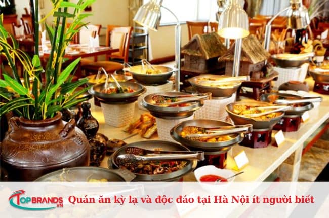 Quán ăn kỳ lạ và độc đáo ở Hà Nội mà ít ai biết đến