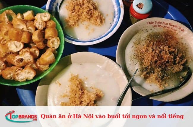 Cháo sườn sụn Huyền Anh