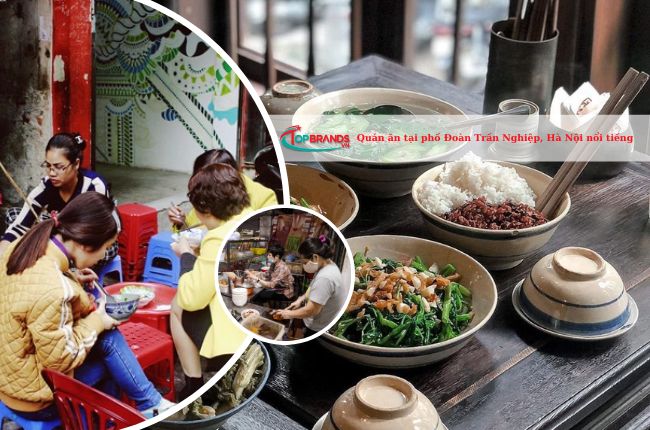 Quán ăn tại phố Đoàn Trần Nghiệp, Hà Nội nổi tiếng