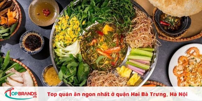 Nhà hàng ngon ở quận Hai Bà Trưng, Hà Nội