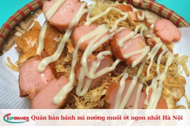Bánh mì muối ớt nướng số 80 Hàng Khoai 