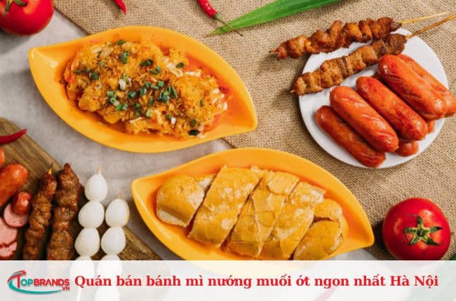 Bánh Mì Nướng Muối Ớt Salavi