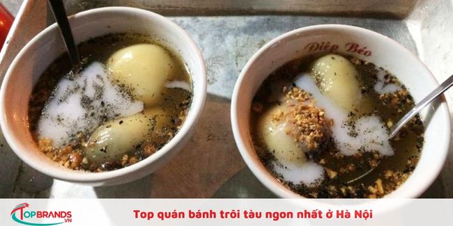 Quán ăn bánh trôi tàu ngon béo ở Hà Nội
