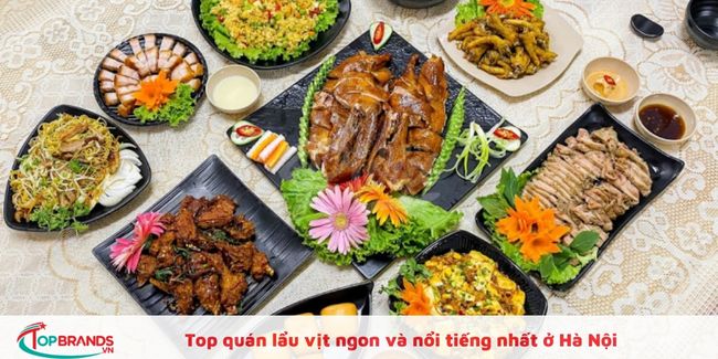 Quán lẩu vịt ngon nổi tiếng tại Hà Nội