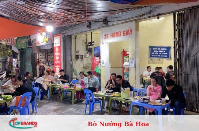 quán bò nầm nướng ở Hà Nội bạn không thể bỏ qua