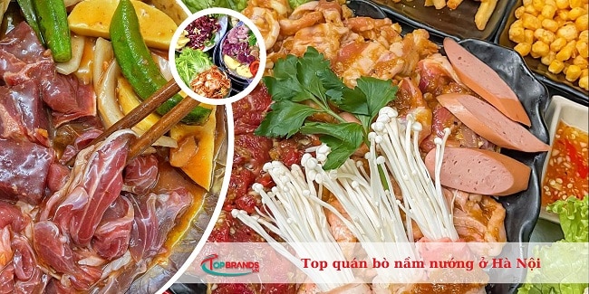 quán bò nầm nướng ở Hà Nội bạn không thể bỏ qua