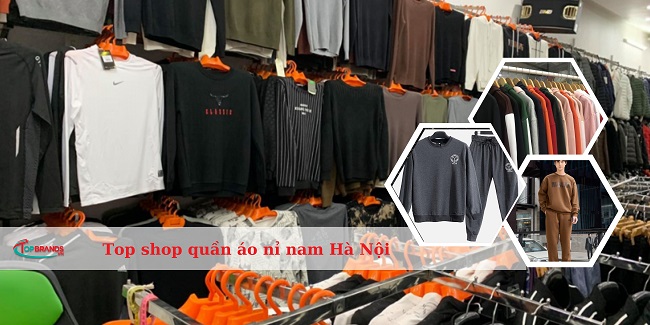 Top shop quần áo nỉ nam Hà Nội đẹp và chất lượng