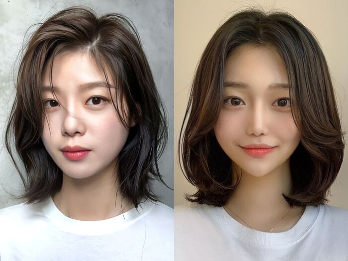 Mẫu tóc được học tại Kim Anh Beauty Salon