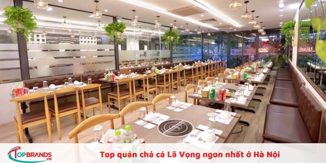 Nhà hàng chả cá Hà Nội gần đây được ưa chuộng