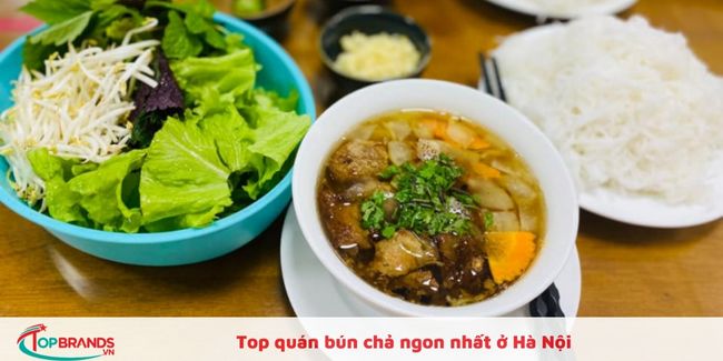 Quán bún chả ngon quận Hai Bà Trưng, Hà Nội