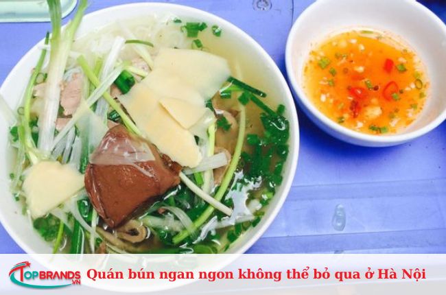 Quán bún ngan ở Hà Nội uy tín và chất lượng