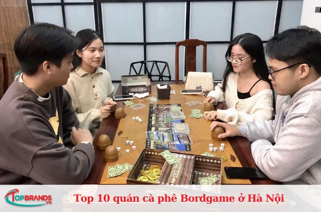 Quán café Boardgame ở Hà Nội GG Club