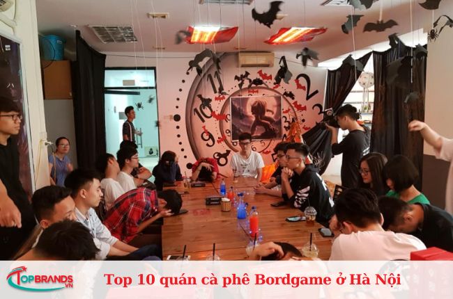 Quán cà phê Boardgame Hà Nội Look Board Game Station