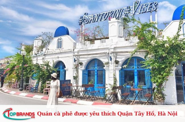 Địa chỉ quán cà phê tại quận Tây Hồ nổi tiếng