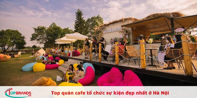 Quán cafe tổ chức sự kiện ngoài trời tại Hà Nội