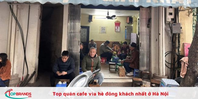 Top các quán cà phê vỉa hè đẹp ở Hà Nội