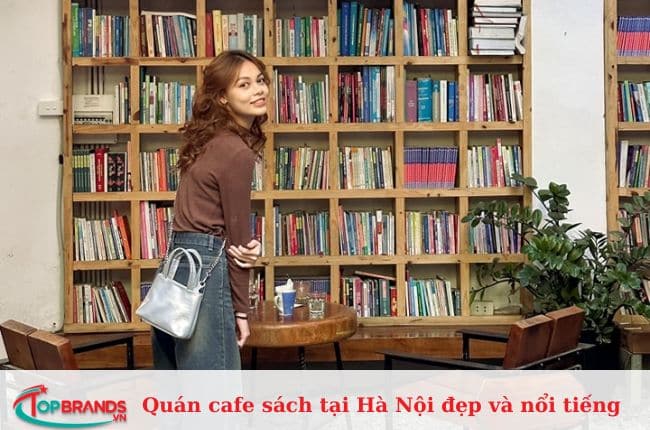 Quán cafe sách ở Hà Nội đẹp và chất lượng