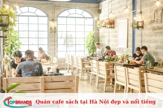 Top địa chỉ quán cafe sách ở Hà Nội uy tín và chất lượng