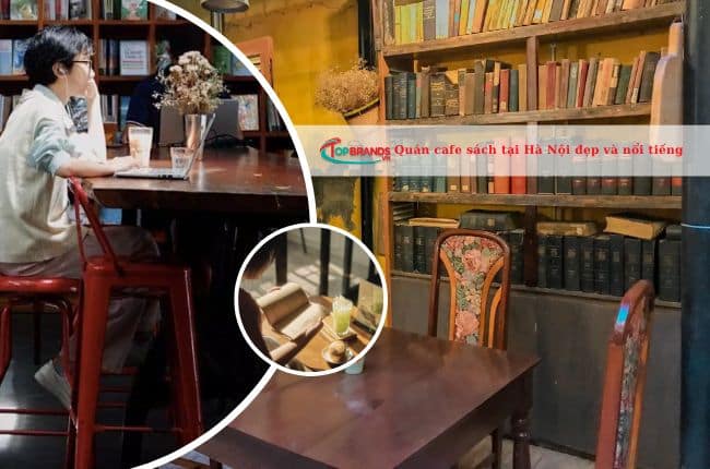 Quán cafe sách tại Hà Nội đẹp và nổi tiếng
