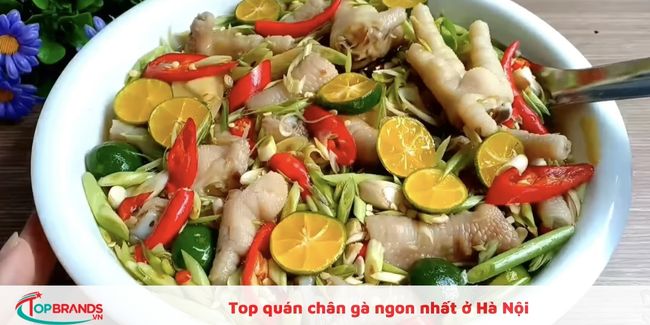 Quán chân gà siêu ngon và rẻ tại Hà Nội