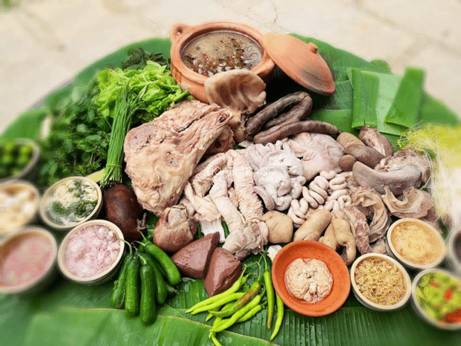 Cháo lòng Thuốc Bắc