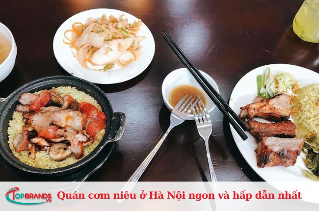 Quán cơm niêu tại Hà Nội nổi tiếng