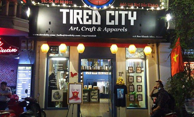 Shop bán áo thun tại Hà Nội - Tired City 
