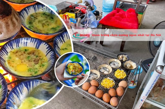 Quán trứng chén nướng ngon nhất tại Hà Nội