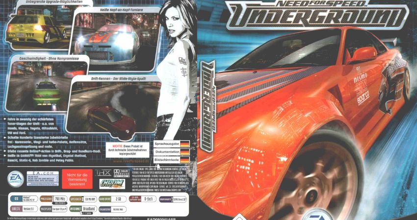  Need For Speed: Underground (2003)