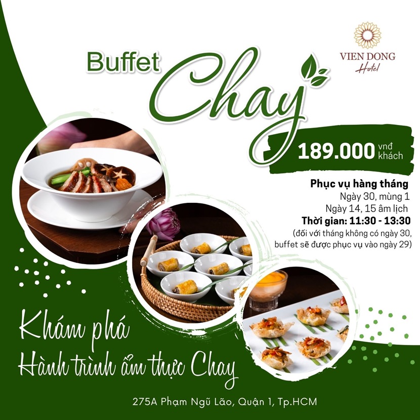 Buffet Chay – Viễn Đông Hotel