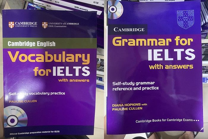 Cambridge Grammar For IELTS và Vocabulary for IELTS