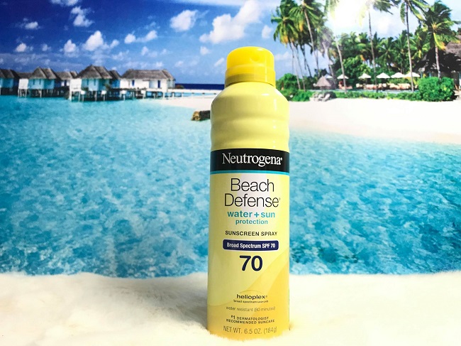 Xịt chống nắng mỹ phẩm Neutrogena Beach Defense