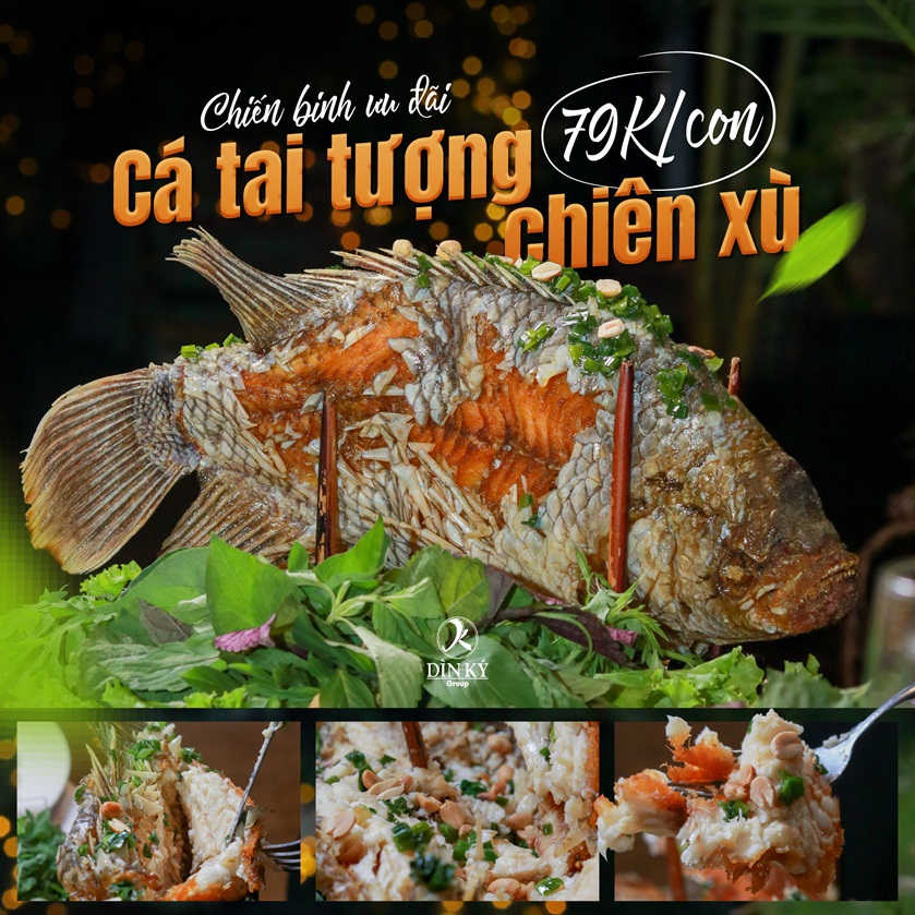 Làng ẩm thực Cù Lao Xanh – Dìn Ký