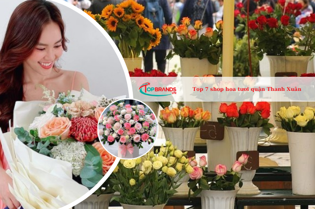 Top 7 shop hoa tươi quận Thanh Xuân đẹp, giá rẻ, giao hàng tận nơi