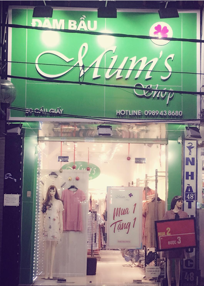 Mum’s shop