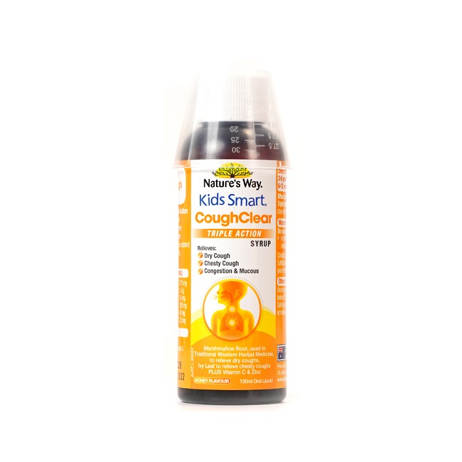 Nature's Way Kids Smart Cough Clear Triple Action Syrup