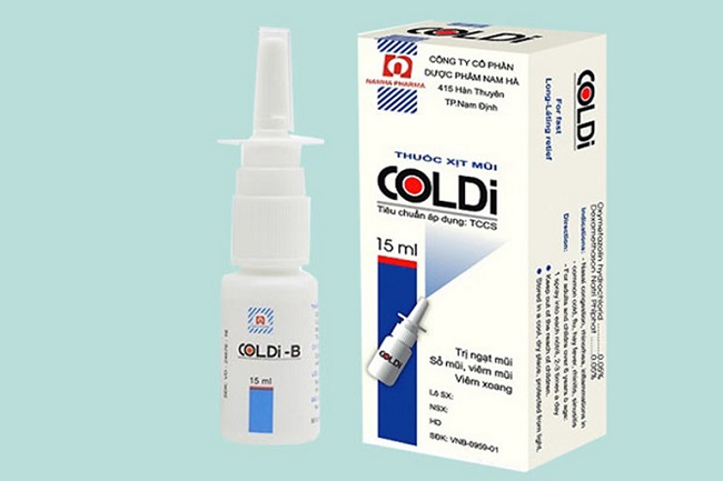 Thuốc trị viêm mũi dị ứng hiệu quả nhất Coldi-B