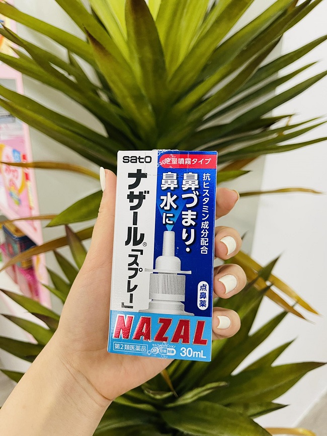 Xịt mũi chữa viêm xoang Nazal Nhật Bản 