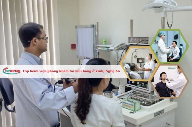 Top 10 bệnh viện/phòng khám tai mũi họng ở Vinh, Nghệ An tốt nhất