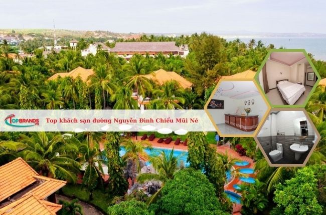 Top khách sạn đường Nguyễn Đình Chiểu Mũi Né đẹp và chất lượng nhất