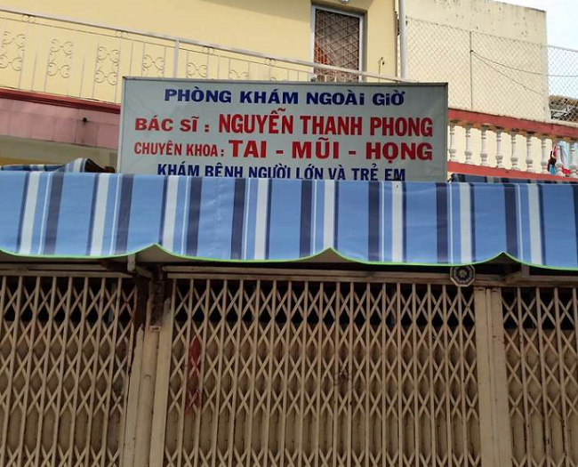 Phòng khám tai mũi họng Quận 6 - BS. Nguyễn Thanh Phong