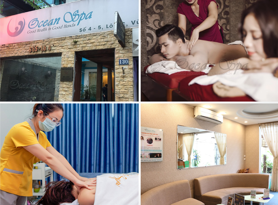 Ocean Spa – Địa chỉ massage từ A đến Z ở Hà Nội với mức giá dễ tiếp cận
