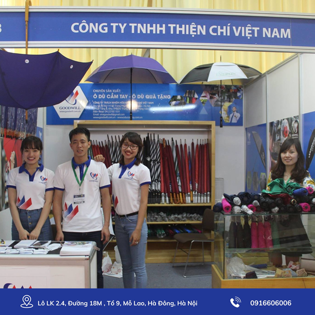 Công ty sản xuất ô cầm tay tại Hà Nội Thiện Chí