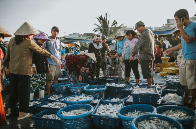 Chợ bến cá Mũi Né – Phan Thiết