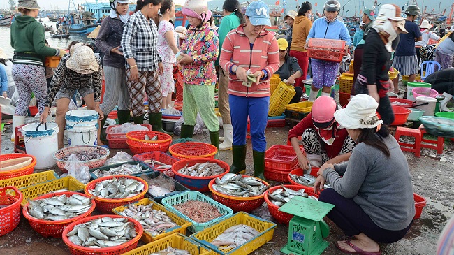 Chợ hải sản Dinh Thầy Thím Bình Thuận