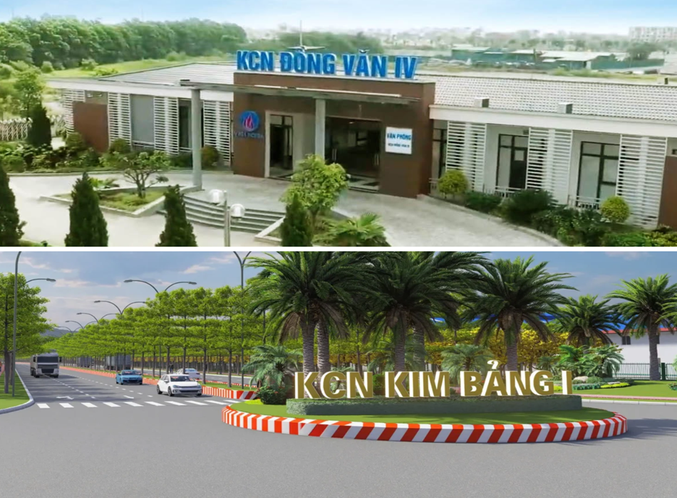 Khu công nghiệp ở thị xã Kim Bảng cũ