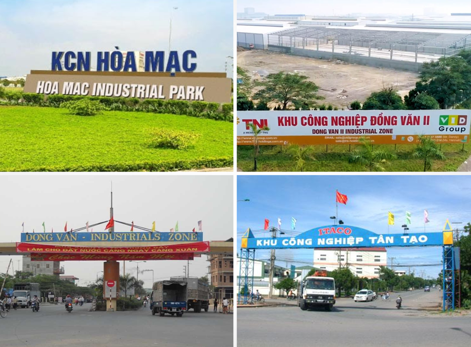 Khu công nghiệp ở Duy Tiên cũ