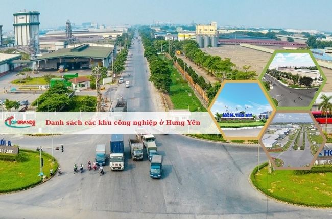 Danh sách các khu công nghiệp ở Hưng Yên